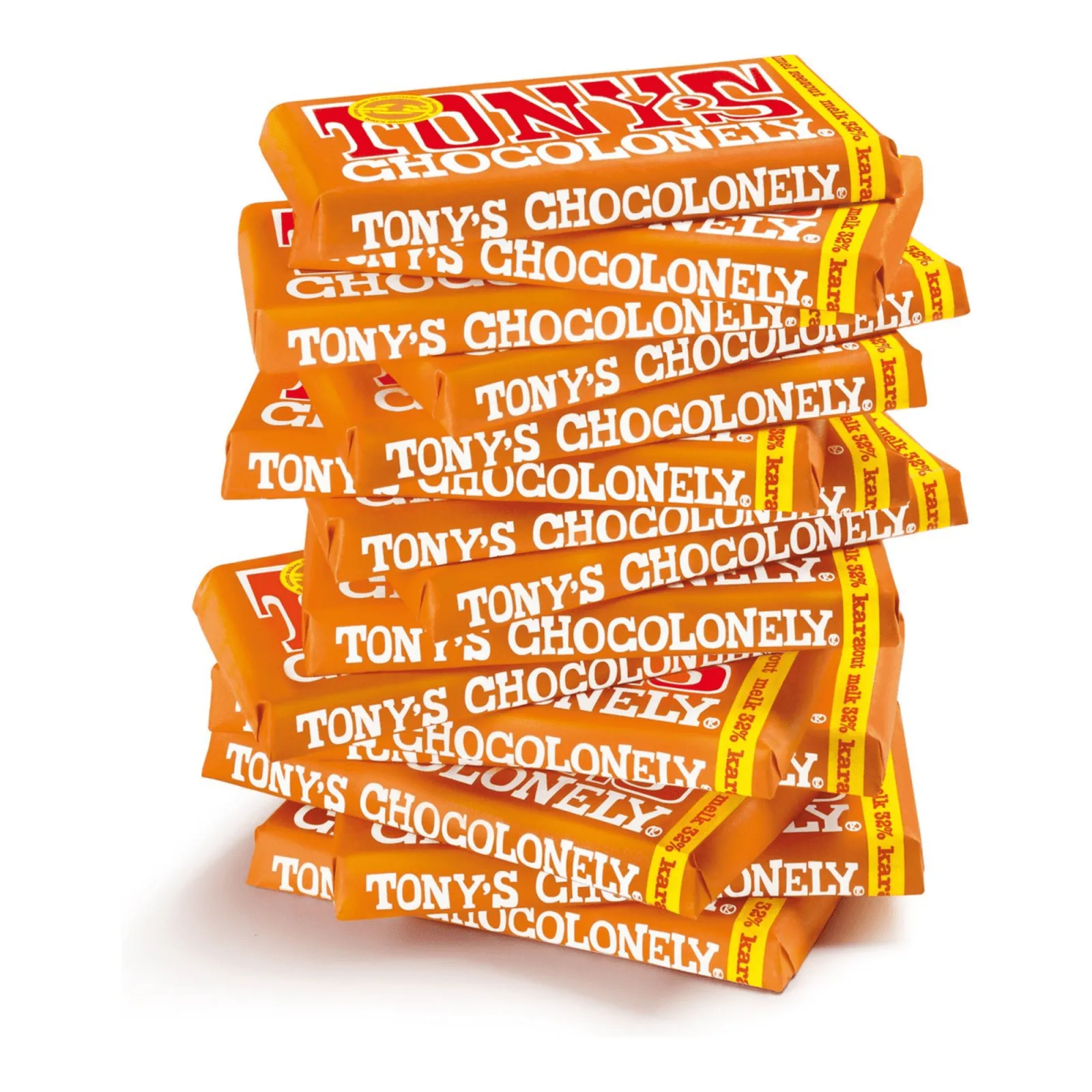 Tony’s Chocolonely Reep Melkchocolade Karamel & Zeezout (15x 180gr) – Image 3