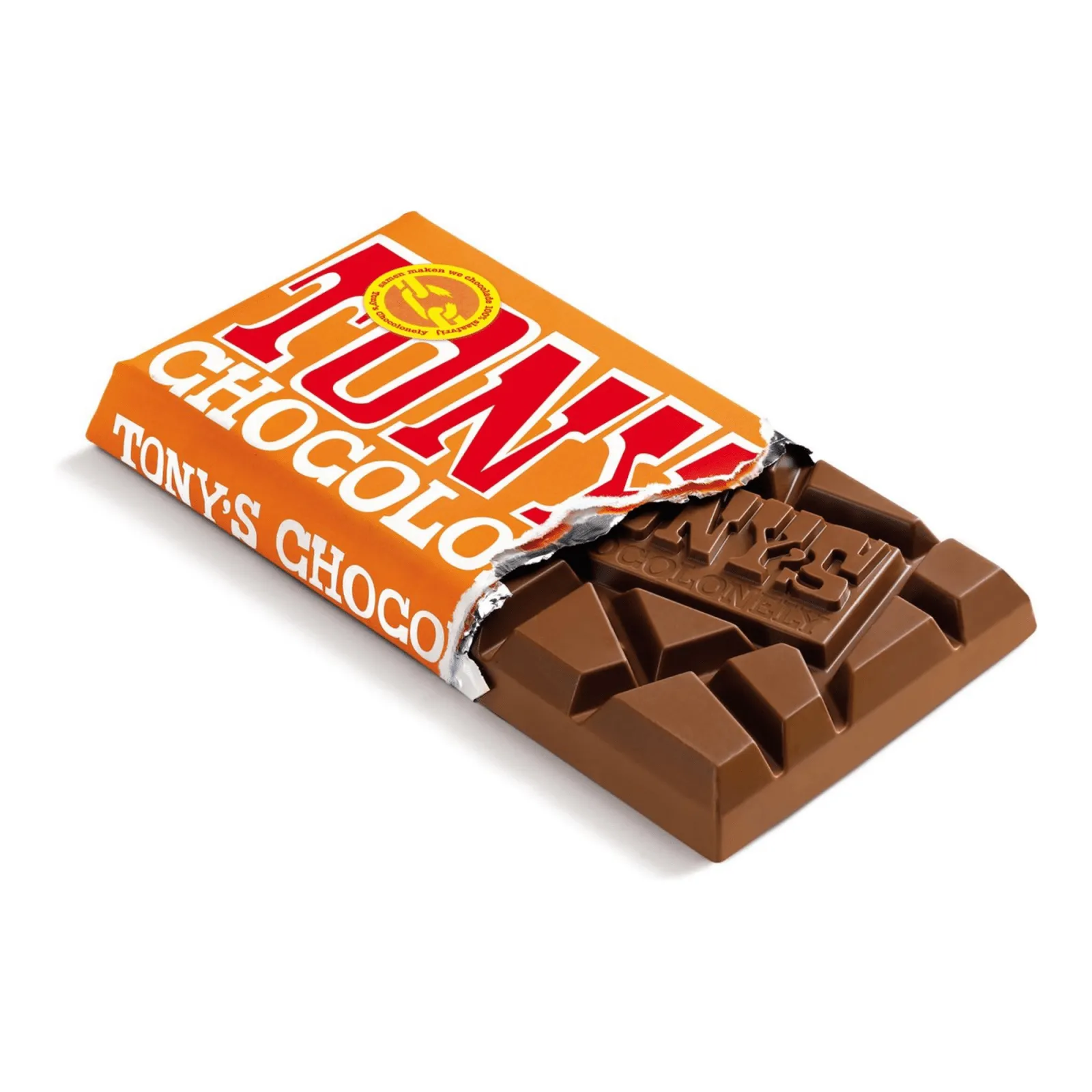Tony’s Chocolonely Reep Melkchocolade Karamel & Zeezout (15x 180gr) – Image 6