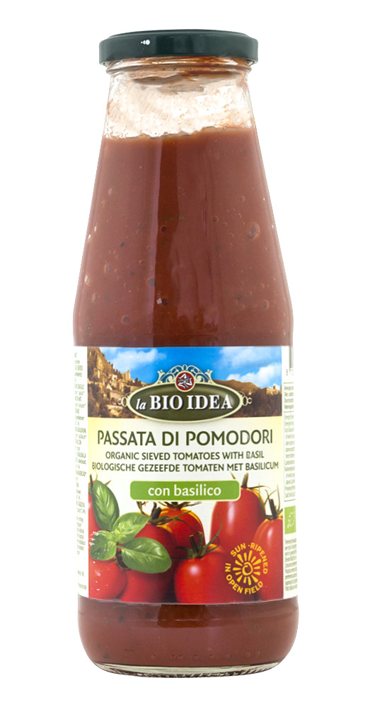 La Bio Idea Passata Basilic 680G
