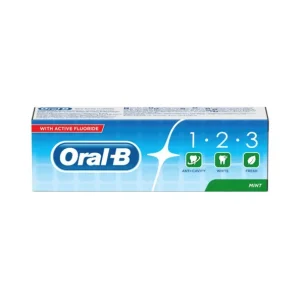 Oral B tandpsta 1-2-3 mint (12x 75ml)