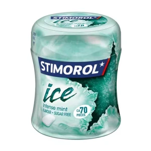Stimorol ice intense mint bottle 70 stukjes