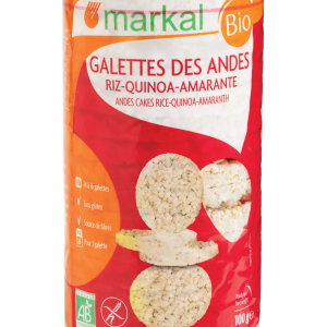 Markal Galettes de Riz Saveur des Andes 100G