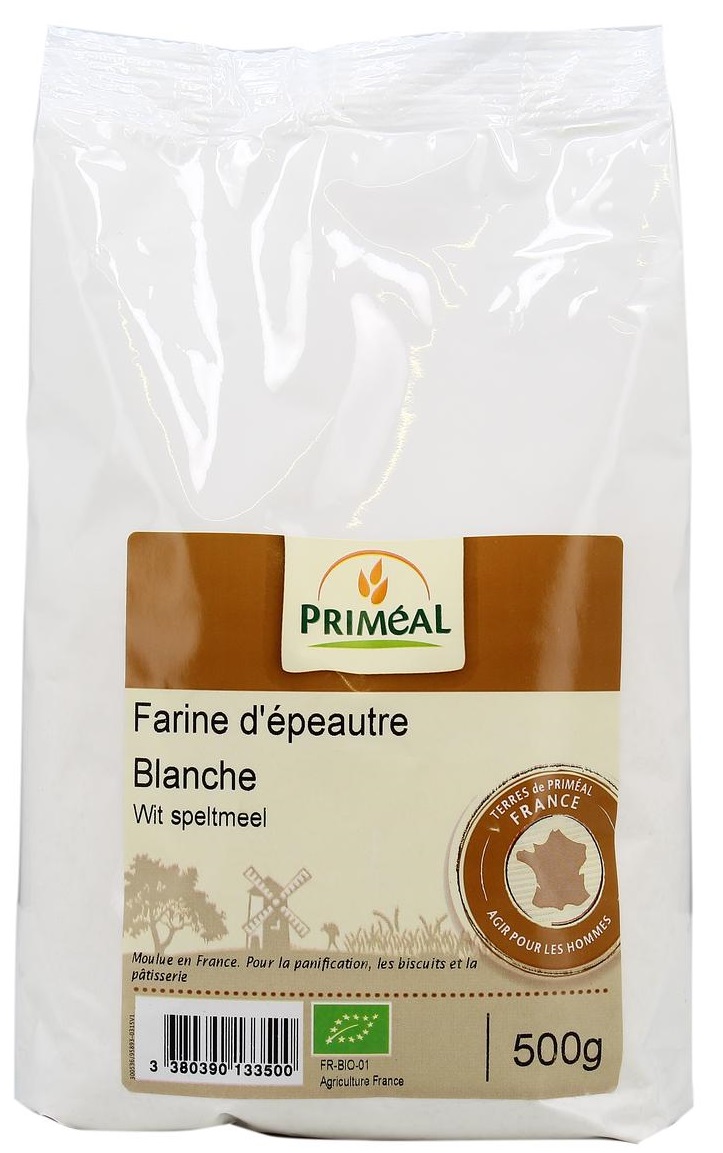 Primeal Farine Blanche d’Épeautre 500G