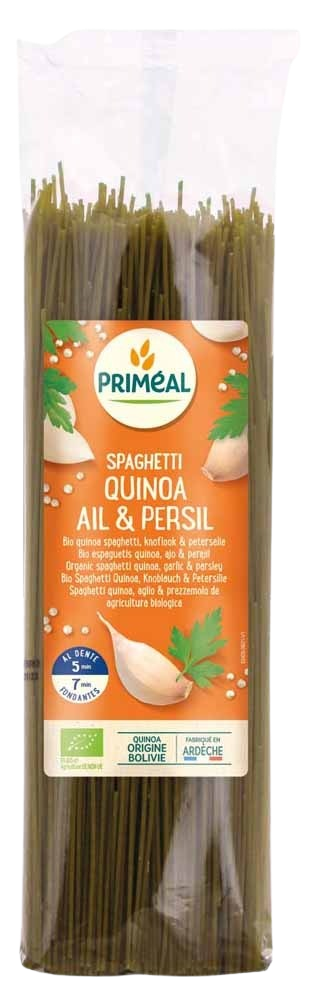 Primeal Spaghetti Quinoa Ail Persil 500G