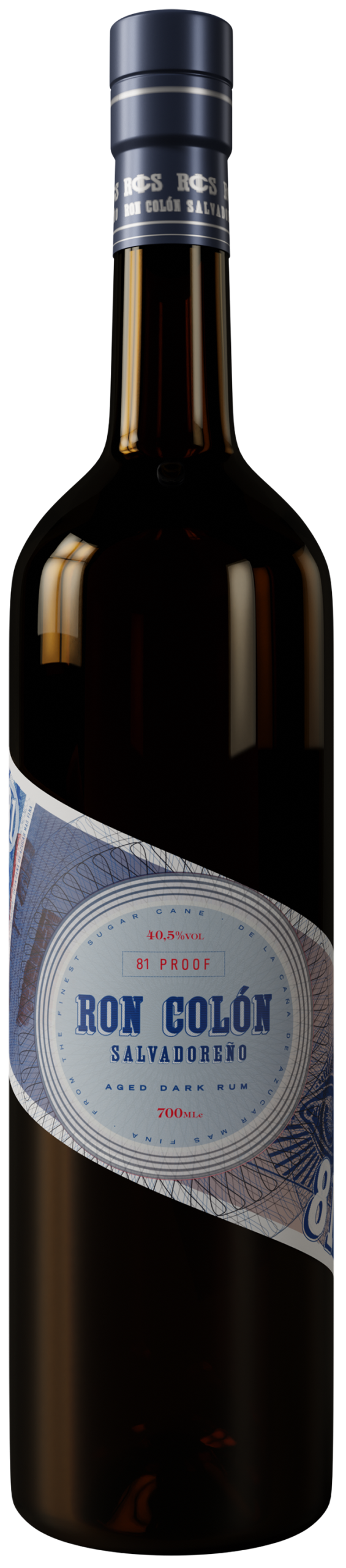 Ron Colón Salvadoreño Aged Dark Rum 70cl 40,5°