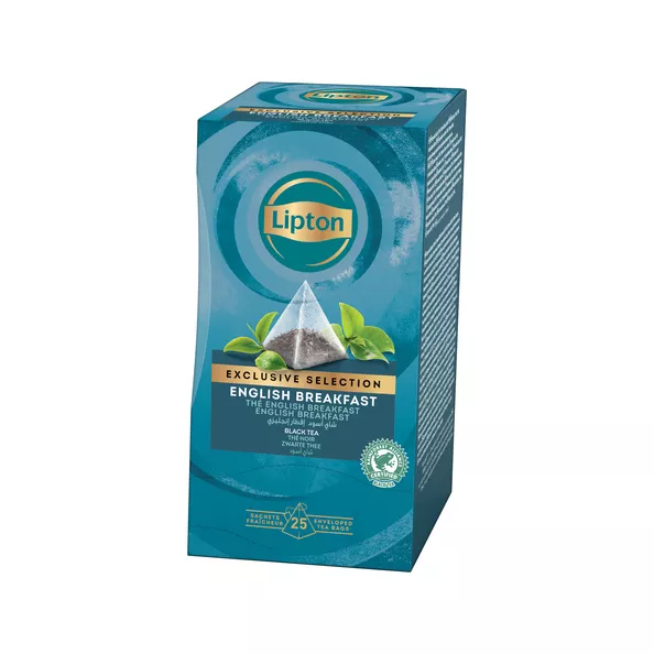 Lipton tea exclusive selection english breakfast (6x 25 builtjes)