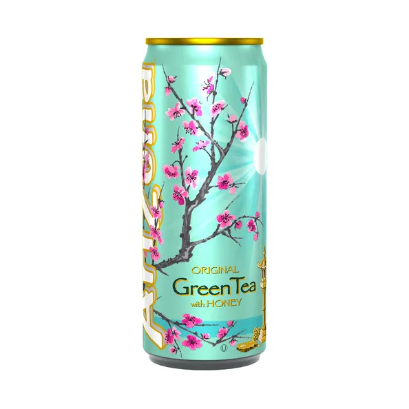 Arizona original green tea with honey blik (12x 33cl) – Image 2