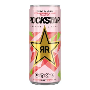 Rockstar Strawberry Lime Blik (12x25cl)