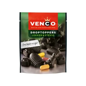Venco droptoppers lekker & stevig stazak (10x 210gr)