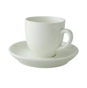 Palmer kop en schotel koffie ivoor (12x 14cl)