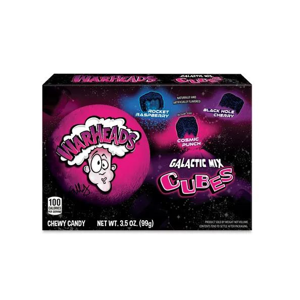 Warheads galactic cubes theatre box (12x 99gr)