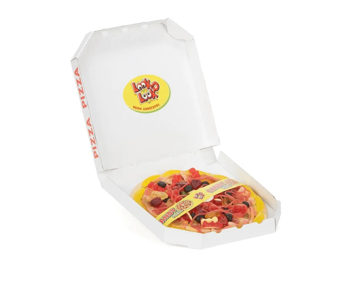 Look-O-Look Candy Pizza met Venster (12x 435gr) – Image 2