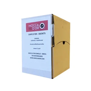 Mocca d’or Caffe d’or decafe sachets espresso koffie (50x 7.5gr)