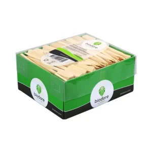 Biodore prikker, cocktailprikker, teppo skewer bamboe 90 mm naturel (250 stuks)