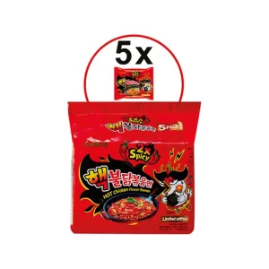 Samyang Noodlesgestoofde Hete Kip (40x 145gr)