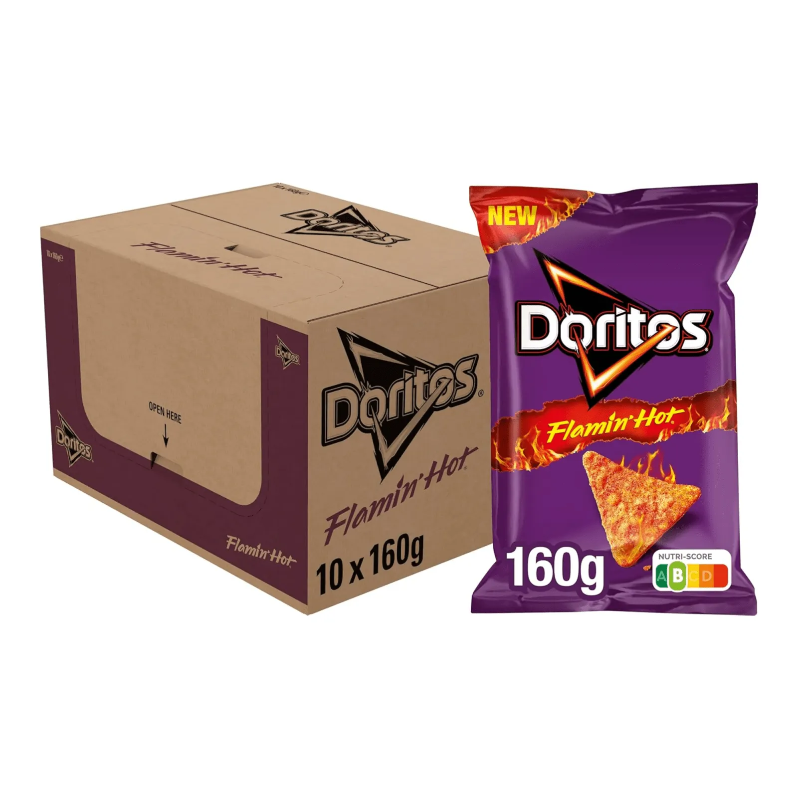 Doritos Flamin’ Hot (10x 160gr) – Image 2