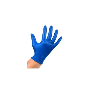 Handschoen latex blauw ongepoederd S a100