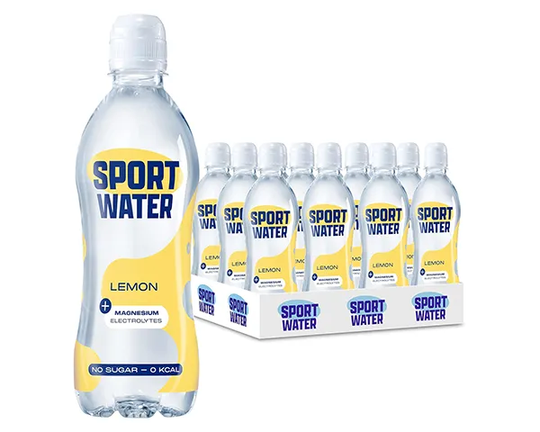AA Drink Sportwater Lemon (12x 50cl) – Image 2