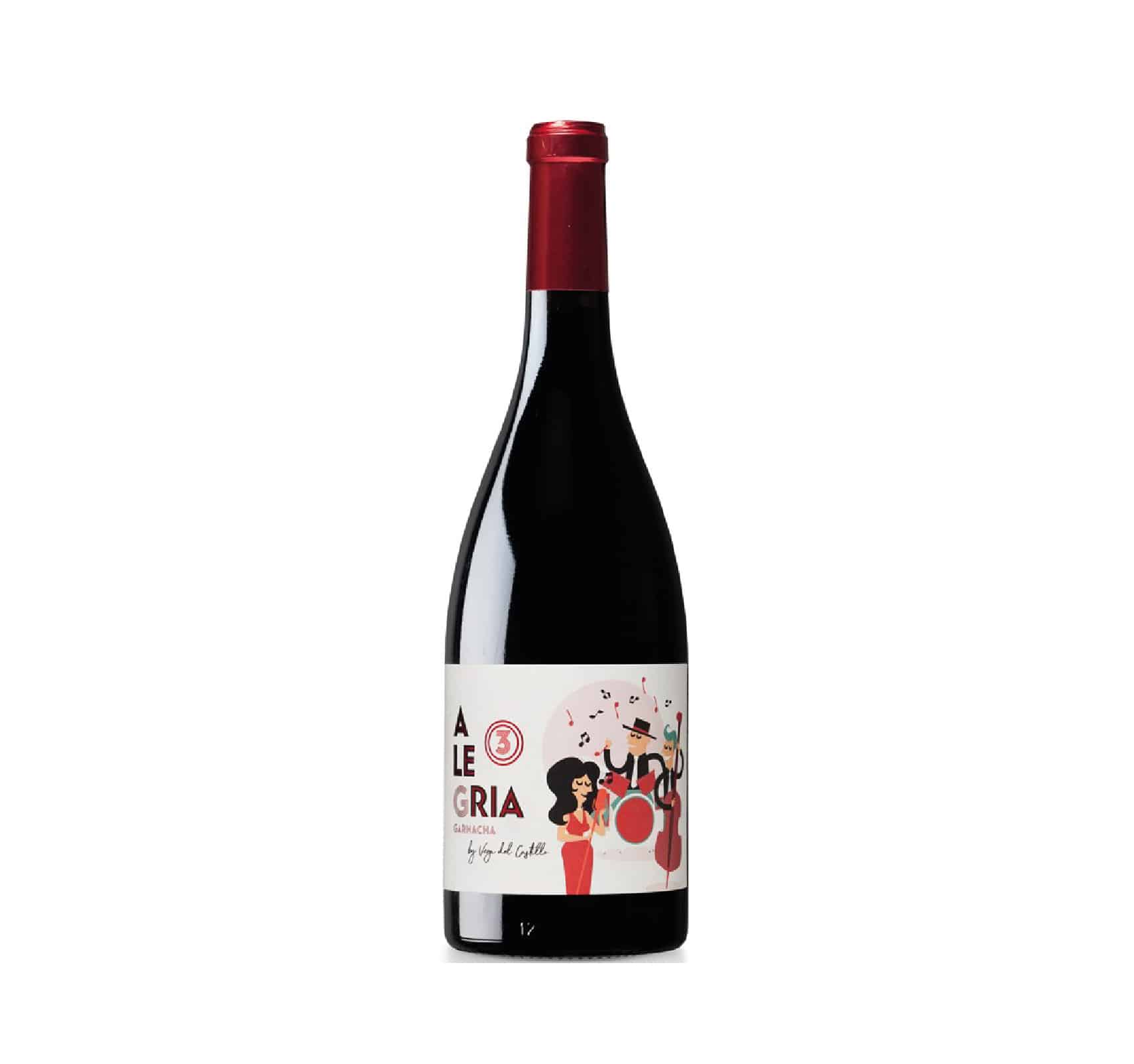 Bodega Vega del Castillo “Alegria” Appellation NAVARRE Rouge 2021 Bouteille 75cl