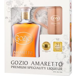 Gozio Amaretto Coffret 70cl 24°