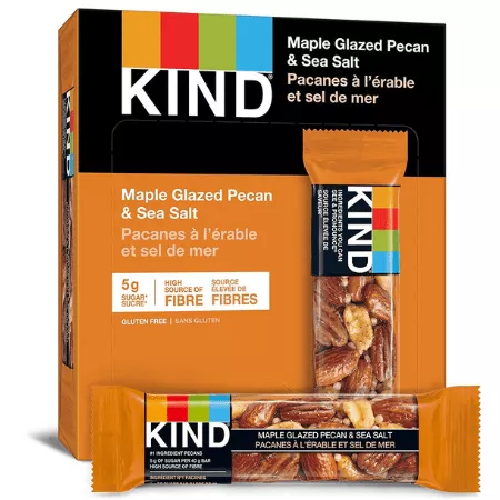 Be-kind Single Maple Glazed Pecan Seasalt (12x 40gr) – Image 2