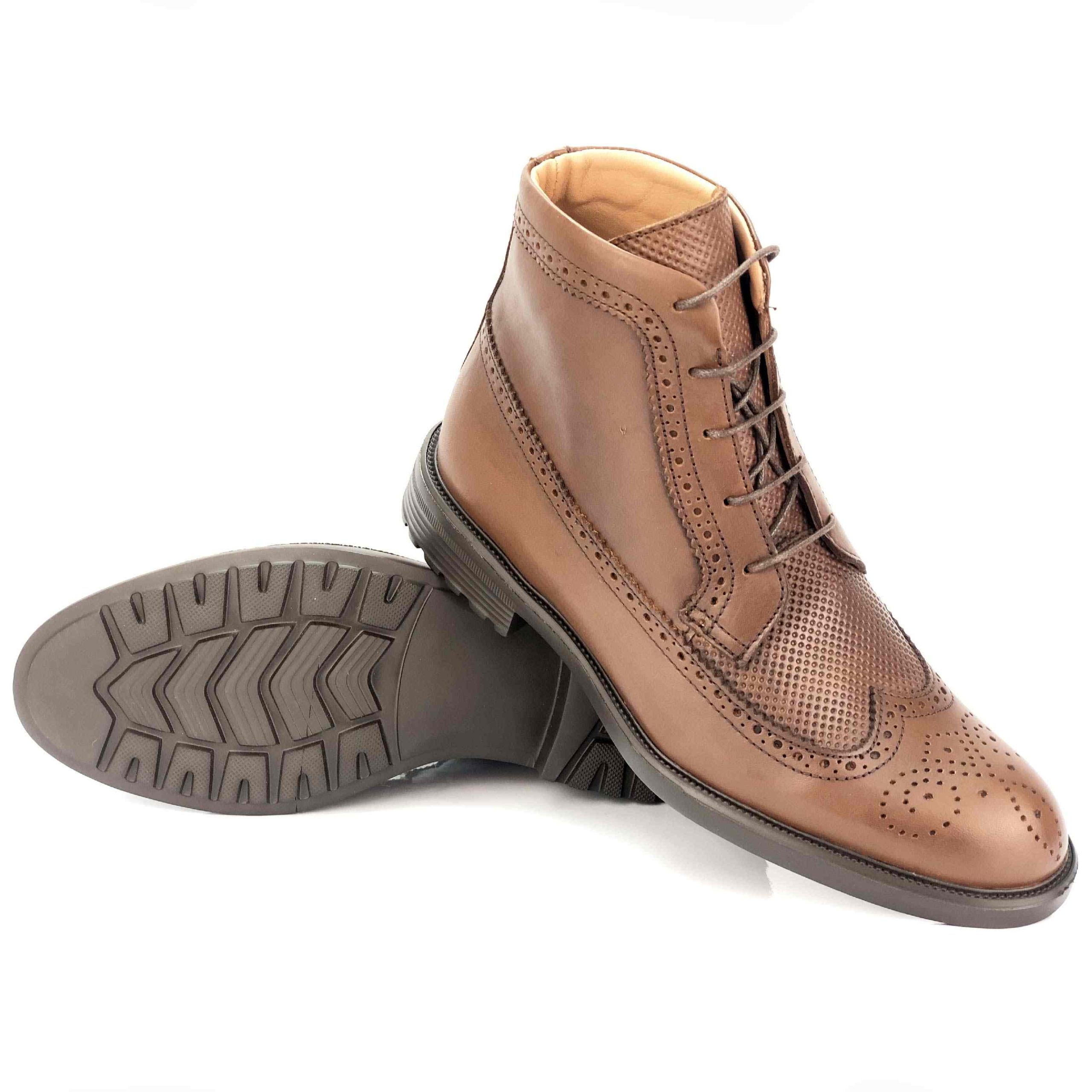 Bottine cuir Marron (BO2030-015)