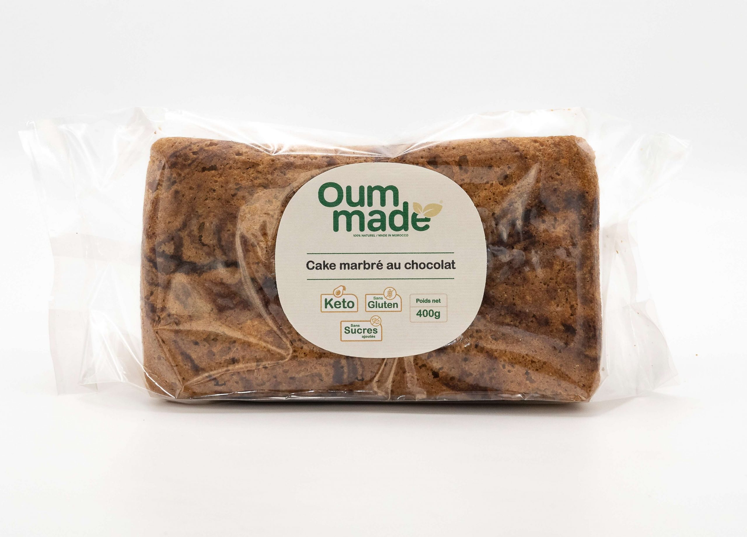 Oum Made Cake Marbré au Chocolat 400g