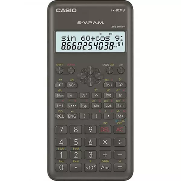 Casio wetenschappelijke rekenmachine FX-82MS