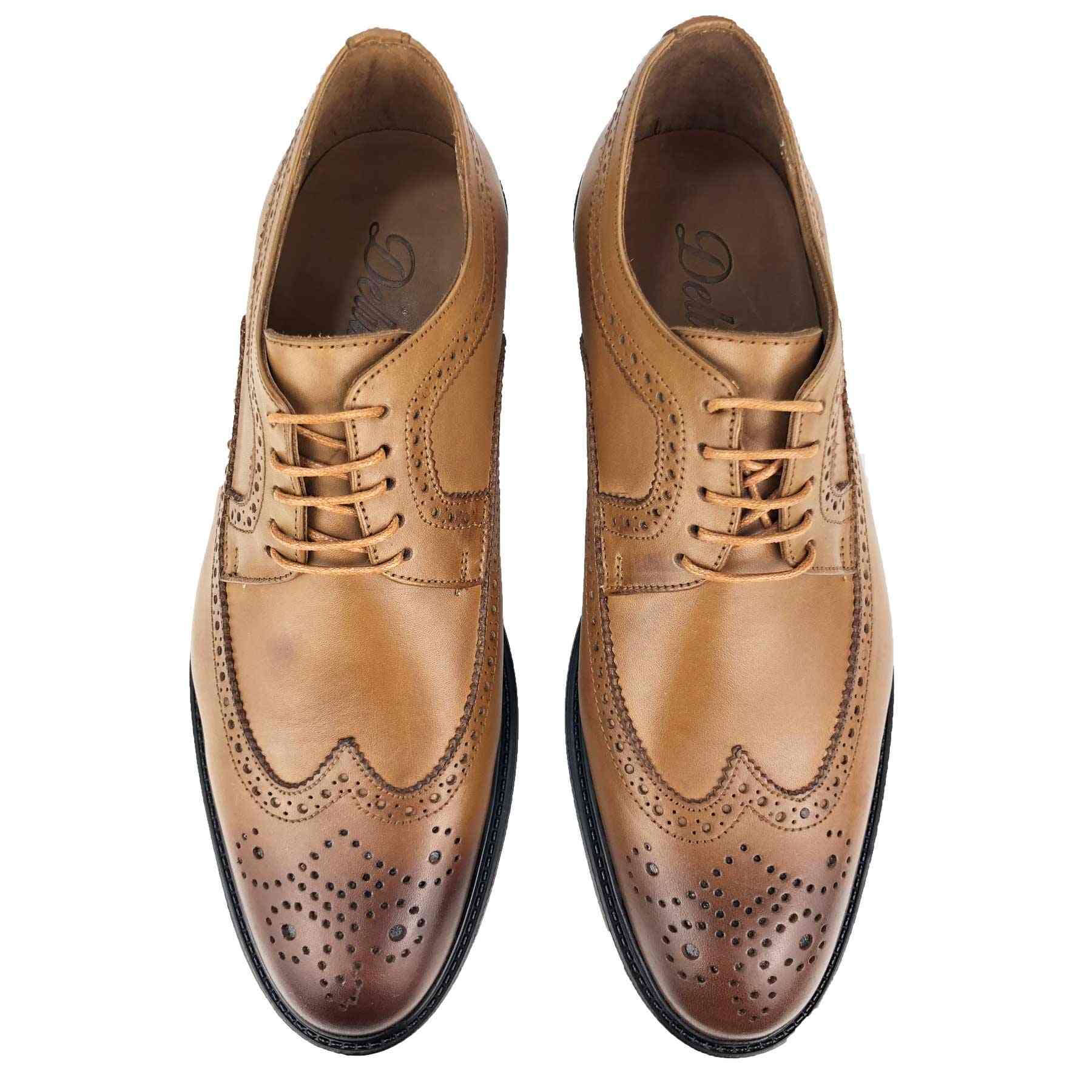 Chaussure cuir sable (CH312-015)