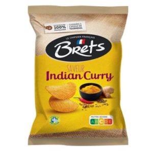 Chips Ondulées Saveur Indian Curry 125g