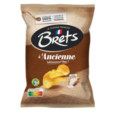 Chips à l’Ancienne au Sel de Guérande Brets125 g