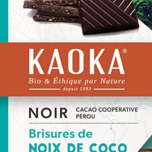 Kaoka Noir Noix de Coco 100G
