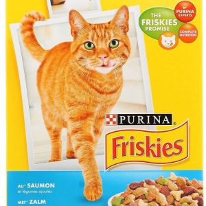 Croquettes au Saumon et Légumes pour Chats Friskies 300g
