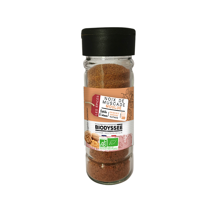 Biodyssée Noix de Muscade Moulue 50G