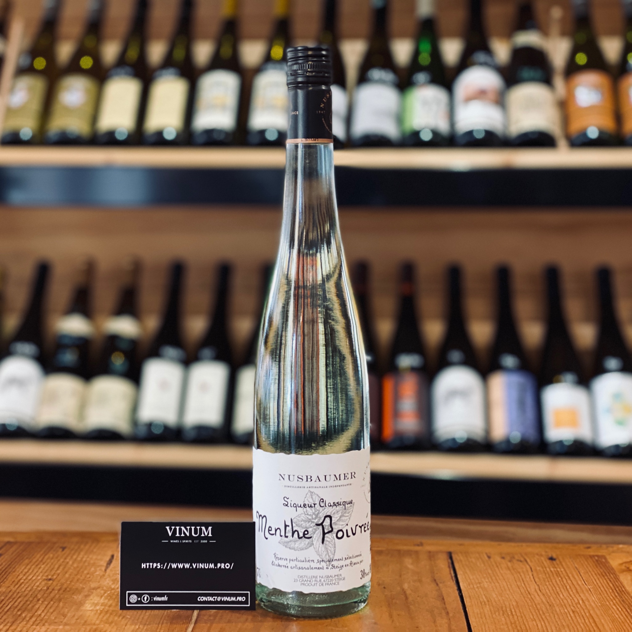 Nusbaumer Liqueur de Menthe Poivrée – Image 3