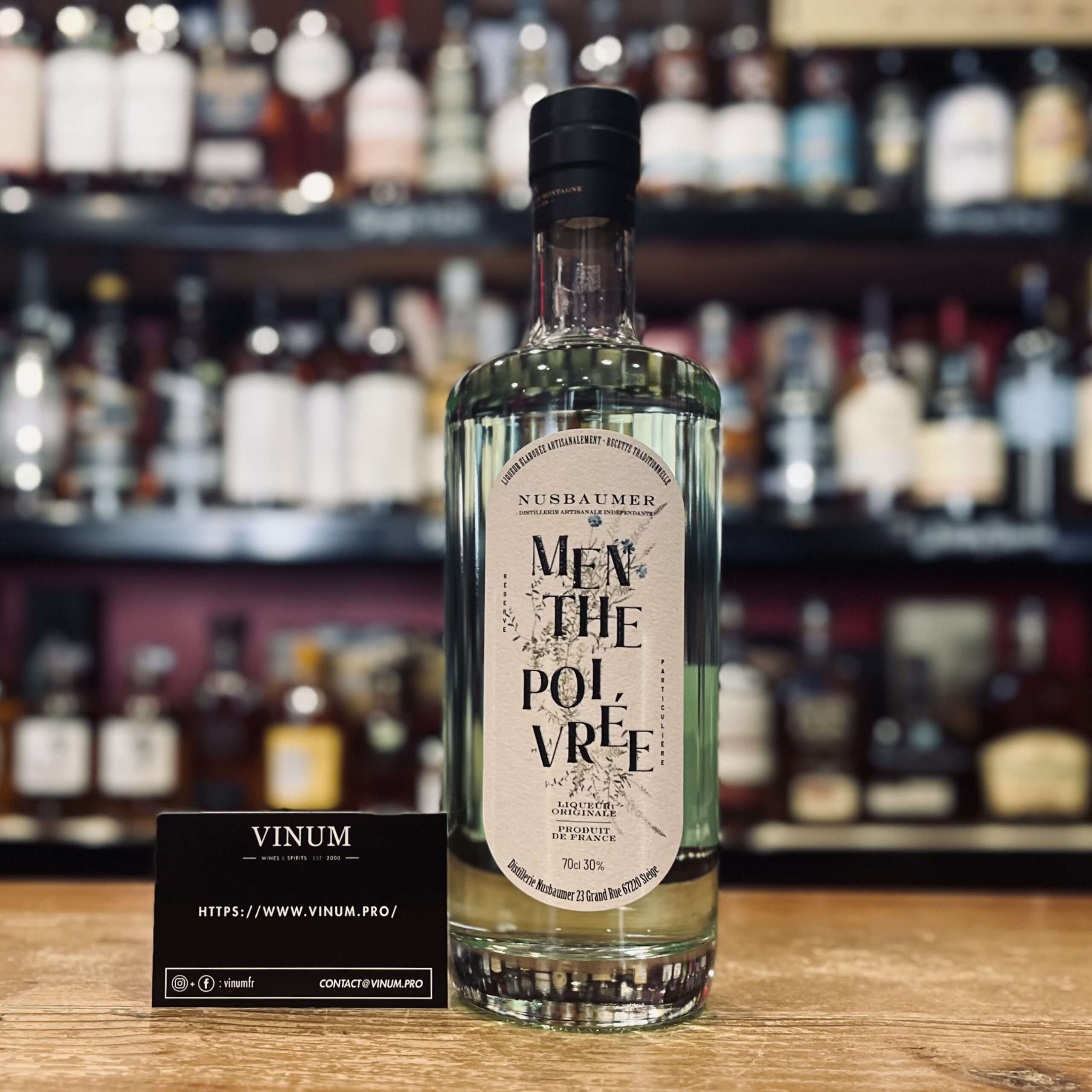 Nusbaumer Liqueur de Menthe Poivrée