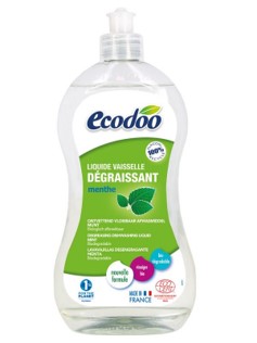 Ecodoo Liquide Vaisselle Dégraissant Menthe 500Ml