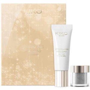 KIKO – Sparkling Holiday Glitter KIT – réf 03 Secret of Silver