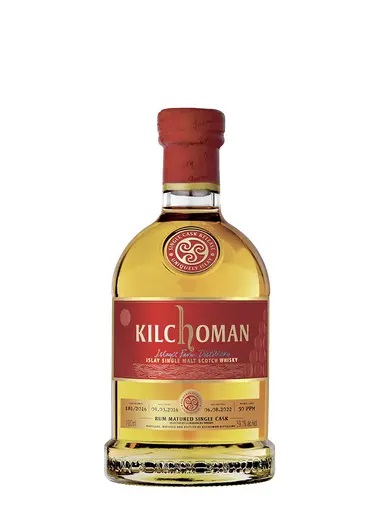 KILCHOMAN 6 ans 2016 Rhum Barrel Antipodes
