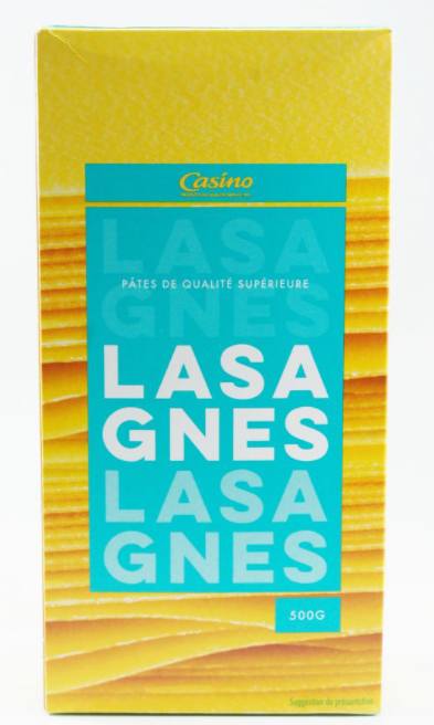Lasagnes Casino 500 g