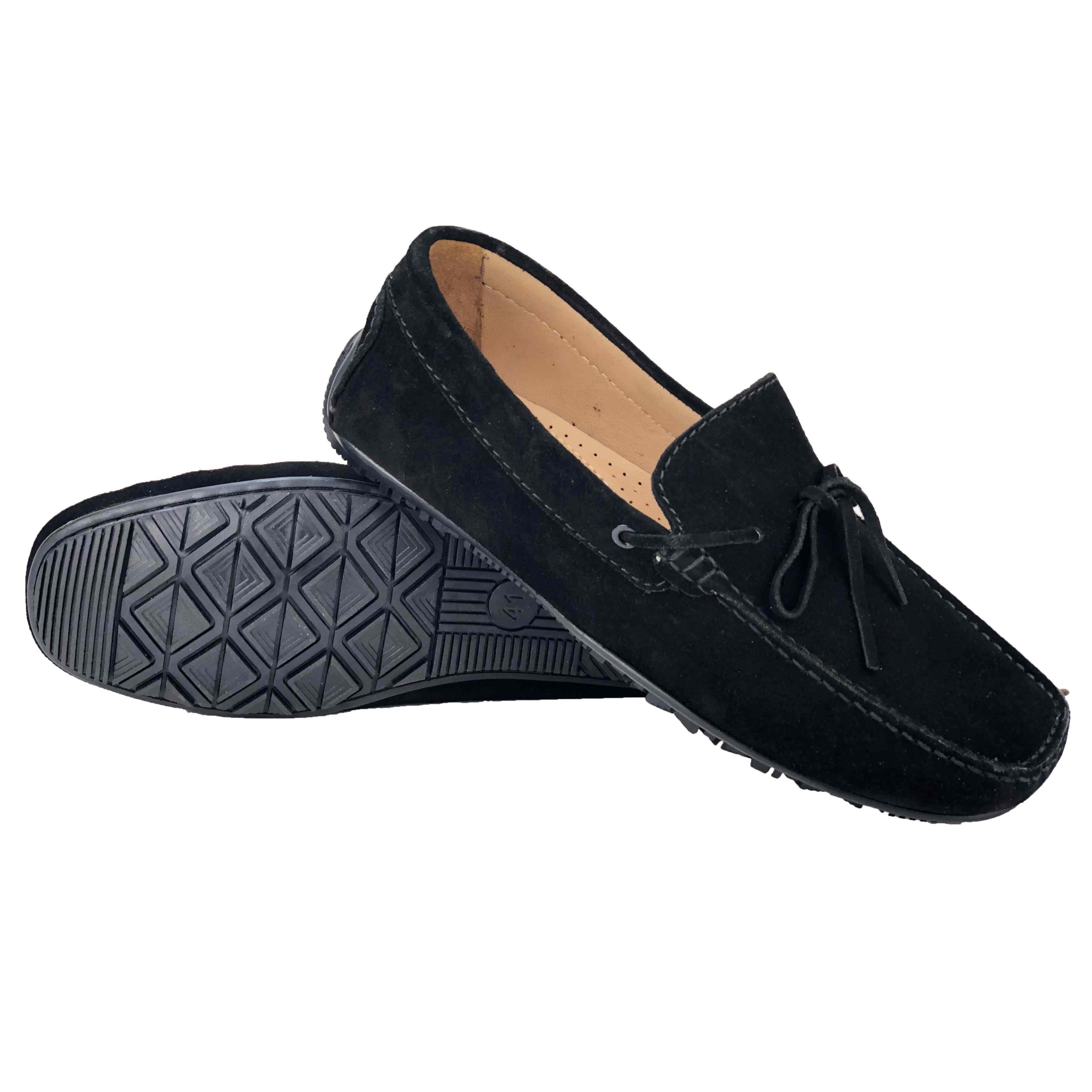 Mocassin Daim NOIR (MOC2126-2-015)