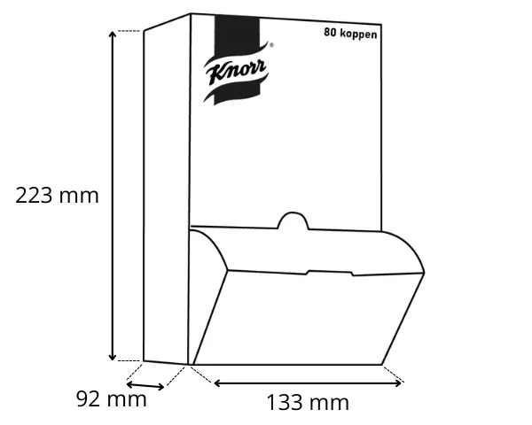 Knorr Drinkbouillon Tomaat (80 stuks) – Image 3