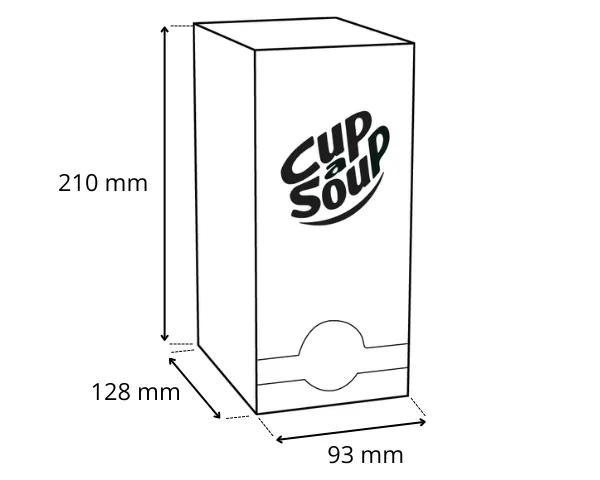 Unox Cup-a-Soup Champignon Ham (21x 175ml) – Image 2