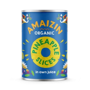 Amaizin Tranches d’Ananas 400G