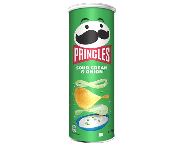 Pringles Sour Cream & Onion (19x 165gr) – Image 3