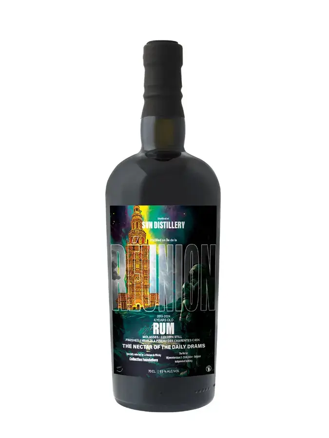 RÉUNION 4 ans 2019 Ex Pineau Foundations The Nectar, rhum 63%