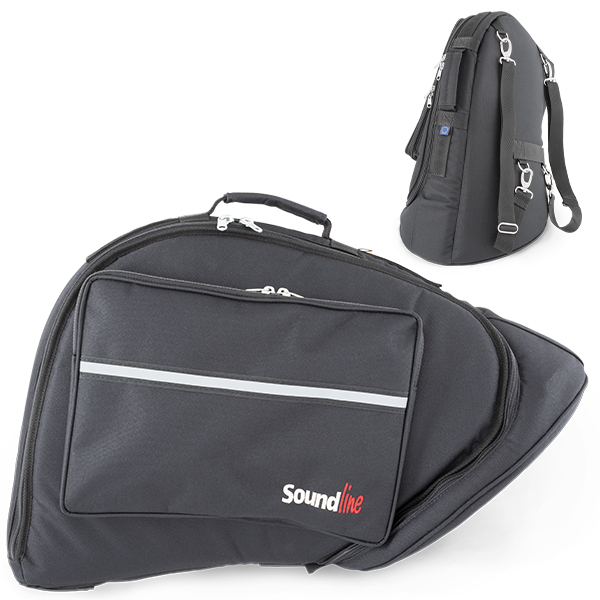 Coffre pour Cor D’Harmonie (étudient) SoundLine – COMFORT Black – bell ø28cm