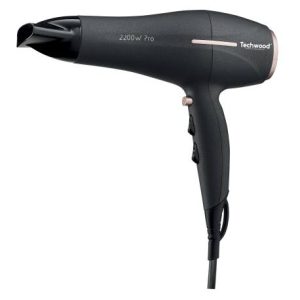 Sèche Cheveux « Pro » Techwood. 3 températures – 2 vitesses Design et Elégant. 2200W
