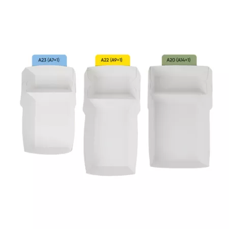 Frietbakje A22 kraft/wit BIO (A9+saus)(400 stuks) – Image 3