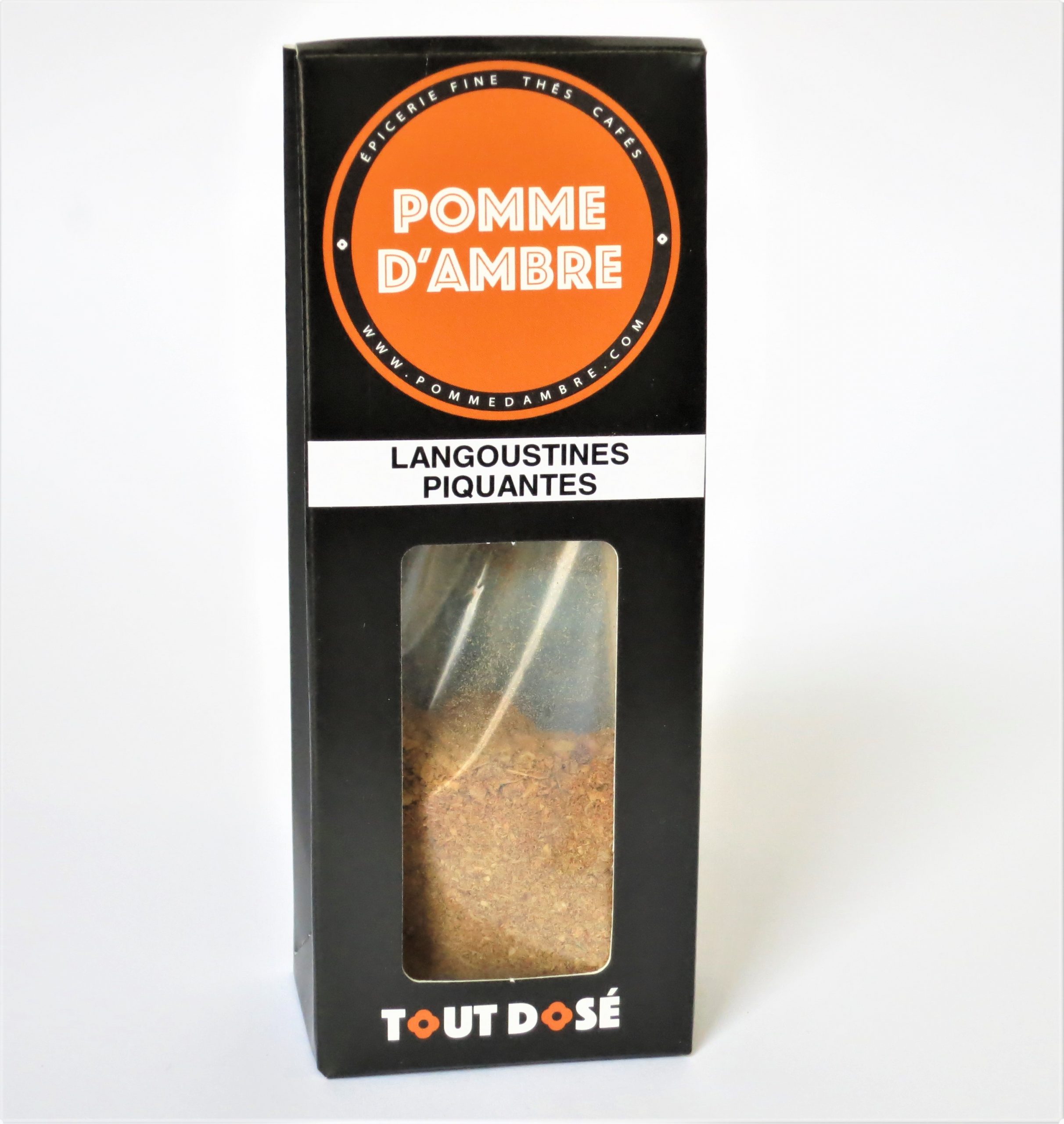 Epices TOUT DOSÉ, mélange d’épices pour Langoustines piquantes